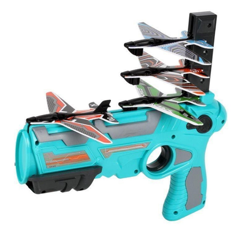 Kinder Außen Boy Spielzeug Hand Werfen Spin Segelflugzeug Modell Launcher