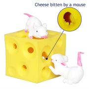 Mäuse Und Käse Weiche Gummi Elastische Spannung Squeeze Spielzeug Für Kinder