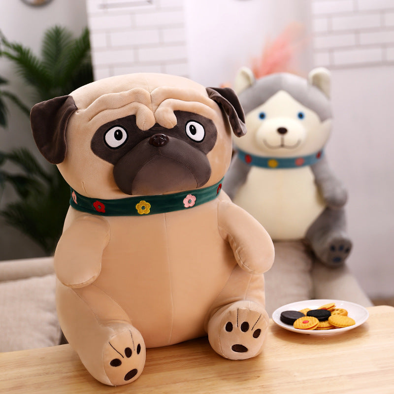 Drei Hunde Plüsch Spielzeug Kinder Mädchen Geschenke Husky Shar Pei Kissen Grabbing Maschine Puppe