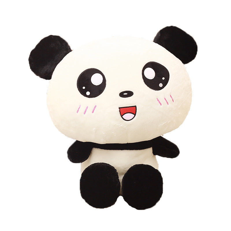 70cm Kawaii Großen Kopf Panda Plüsch Spielzeug Gefüllte Weiche Tier Kissen Cute Bear Geschenk für Kinder Kinder Baby Mädchen geburtstag Geschenk