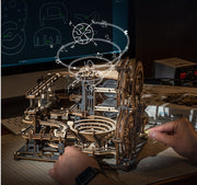 Drei-Dimensional Puzzle Kreative Mechanische Modell Track Nacht Stadt