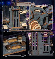 Drei-Dimensional Puzzle Kreative Mechanische Modell Track Nacht Stadt