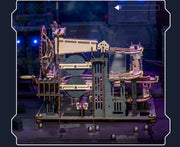 Drei-Dimensional Puzzle Kreative Mechanische Modell Track Nacht Stadt