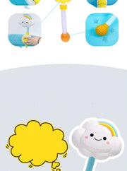 Baby Bad Spielzeug, Kinder Wasser Bad Spielzeug, Jungen Und Mädchen, Säuglinge Und kleinkinder Kinder, manuelle Regenbogen Wolke Spray Dusche