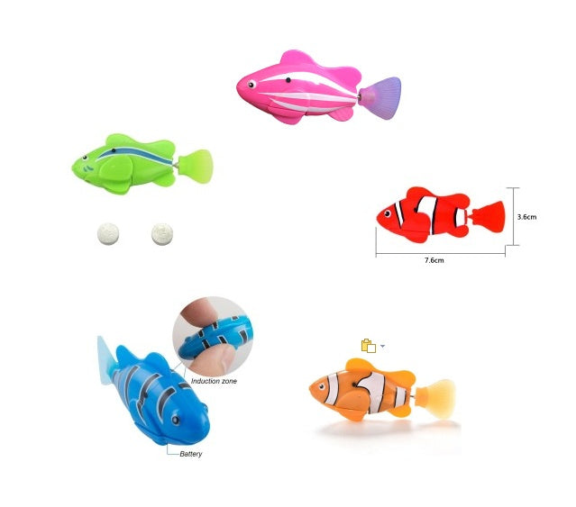 Roboter Fisch (x4 fische)