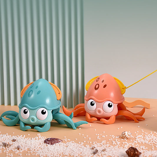 Sommer Baden Bad Spielzeug Octopus Uhrwerk Schwimmen Kinder Spielen Wasser Und Land Dual-zweck Strand Wasser Sommer Spielzeug Geschenke