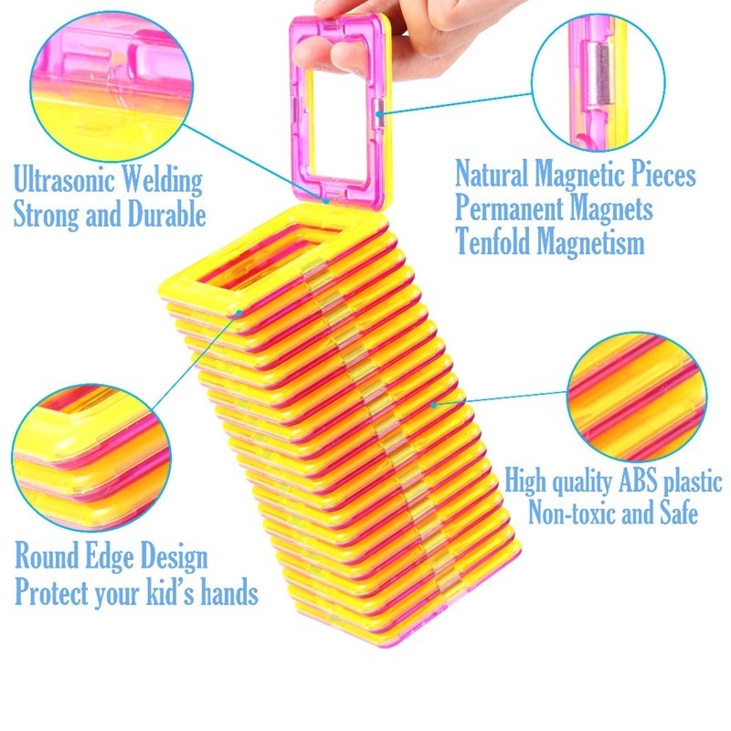 Magnetische Stück Bausteine Vielzahl Spielzeug Smart Stück