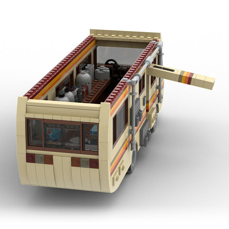 Campingwagen Klemmbausteine