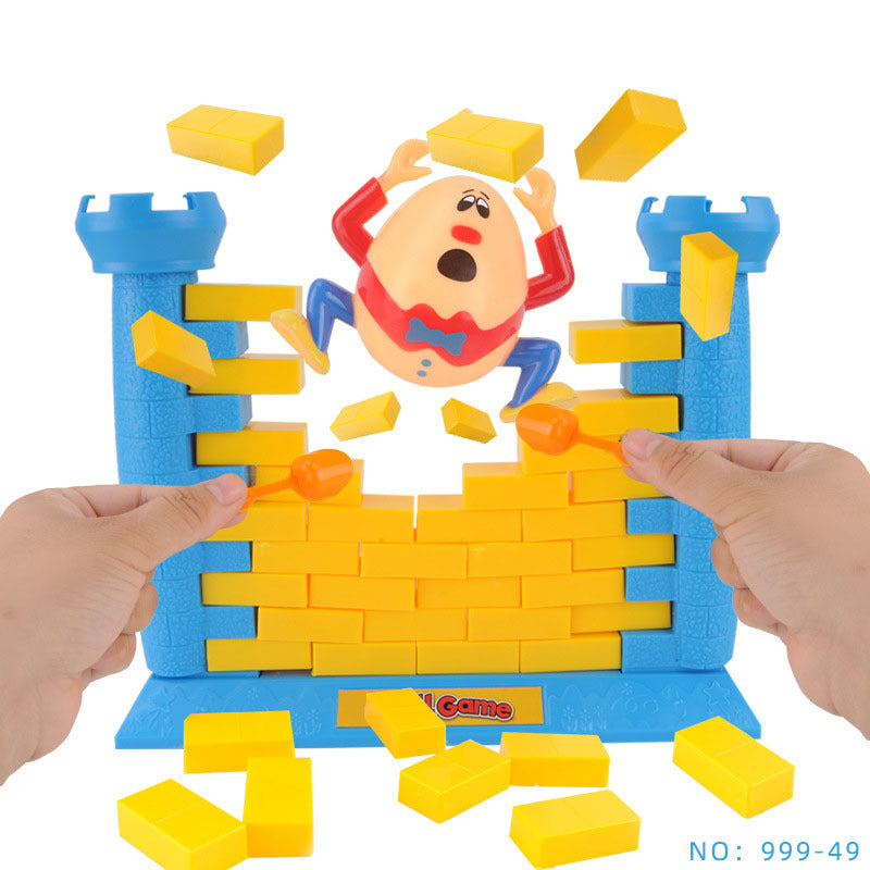 Humpty Dumpty Die Wand Spiel Kinder Spielzeug Bunte Abriss-markt Wand Spiel Interessant Kinder Spielzeug Pädagogisches Spielzeug Bausteine