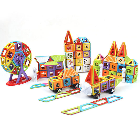 Mini Magnetische Stück Bausteine kinder Frühe Bildung Interaktives Spielzeug