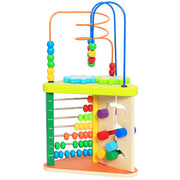 Acht-seitige Runde Bead String Schmuck Box Baby Entwicklungs Pädagogisches Spielzeug