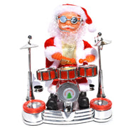 Elektrische Santa Claus Spielen Instrumente Musik Puppe Geschenk Spielzeug Dekoration