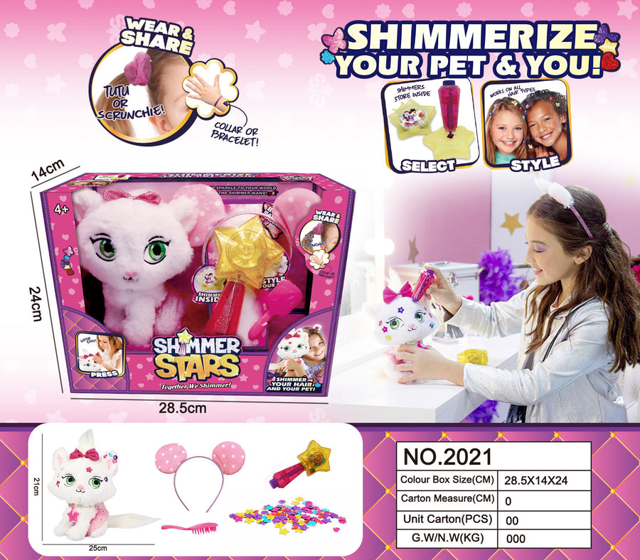 Kinderplüschkatzen-Dekorationsspielzeug