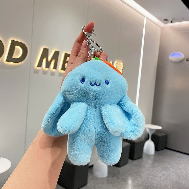Paar Ornamente Puppe Keychain Samt Spielzeug
