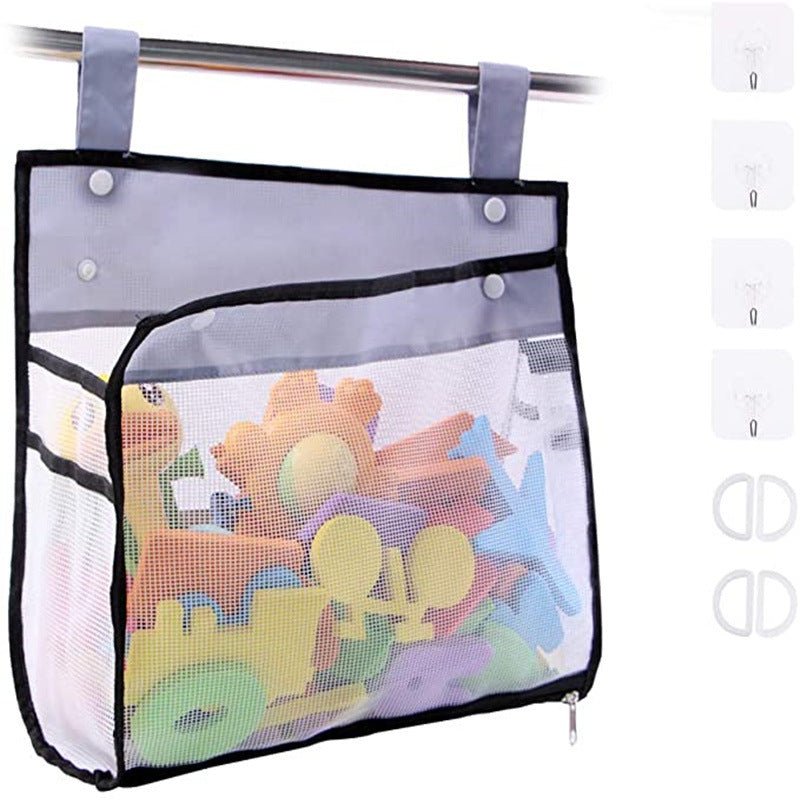 Children Bathroom Bath Toys Storage Mesh Bag