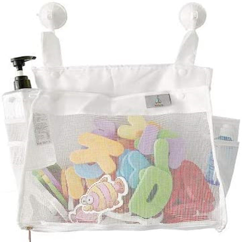 Children Bathroom Bath Toys Storage Mesh Bag