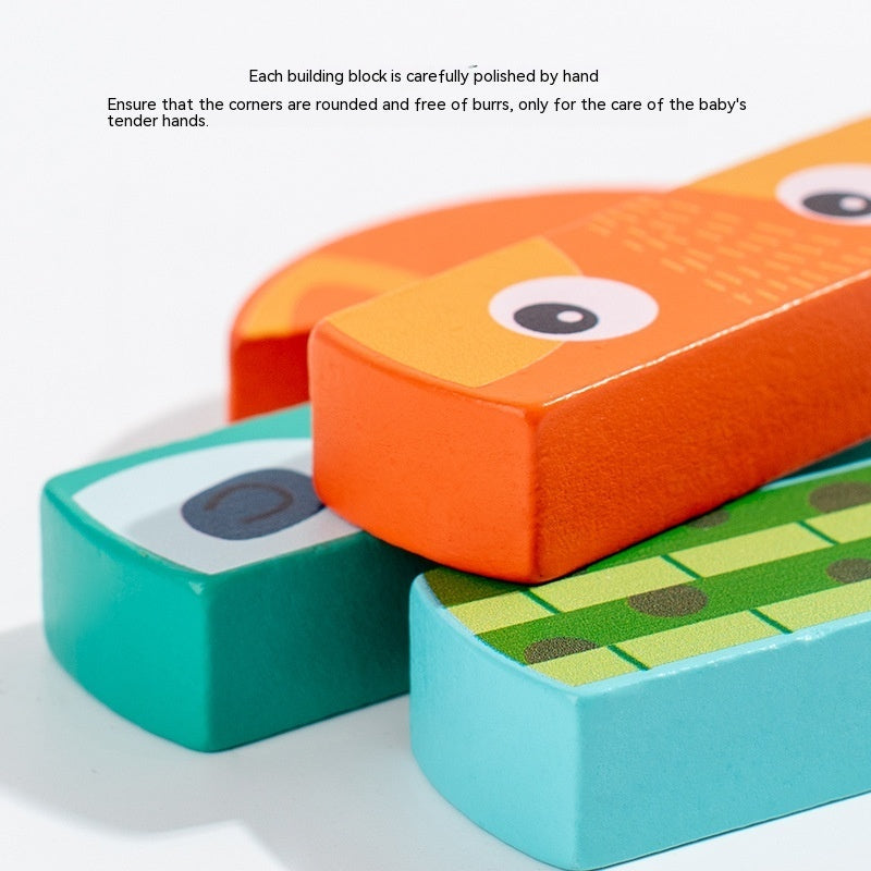 Jenga-Bausteine aus Holz für früh kindliche Bildung Spielzeug