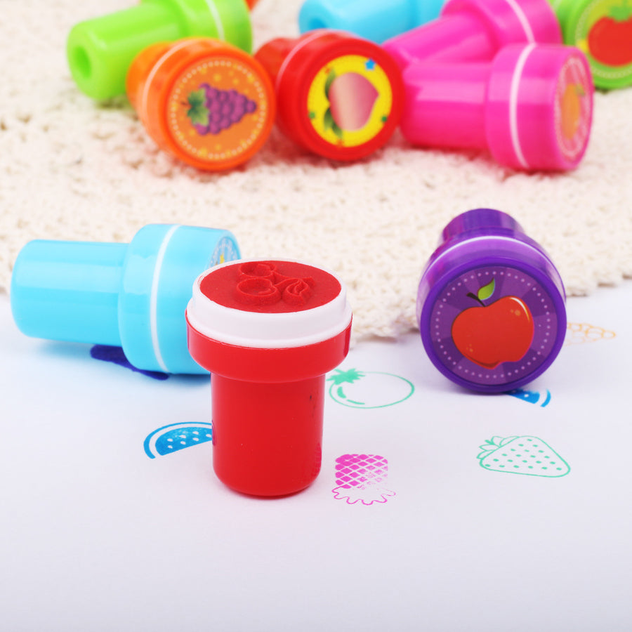 Kunststoff 12 PE-Beutel Obst Ausdruck Tier Kindergarten Leitungs wasser Kinder Cartoon Spielzeug Kleine Dichtung