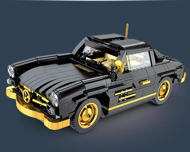 300SL Sportwagen Vielfalt Kreative Technologie zusammen gebaut Baustein Spielzeug Modell