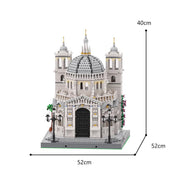 Salute Ankang Notre Dame Kirche Großes Wahrzeichen Plastiks pielzeug