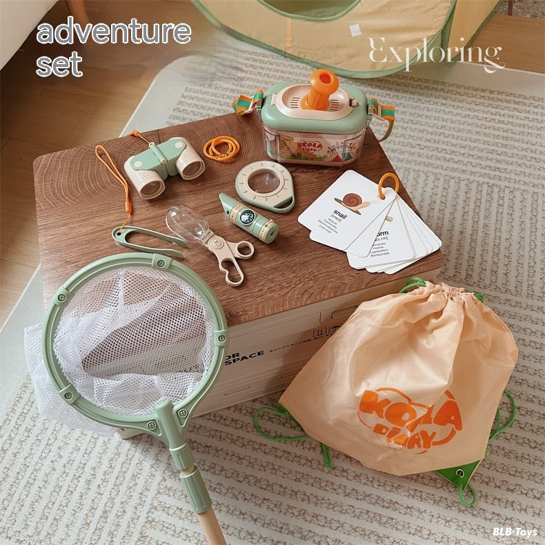 Camping Spielzeug Insekten beobachtungs box Schmetterlings fang netz Outdoor-Abenteuer-Zelt