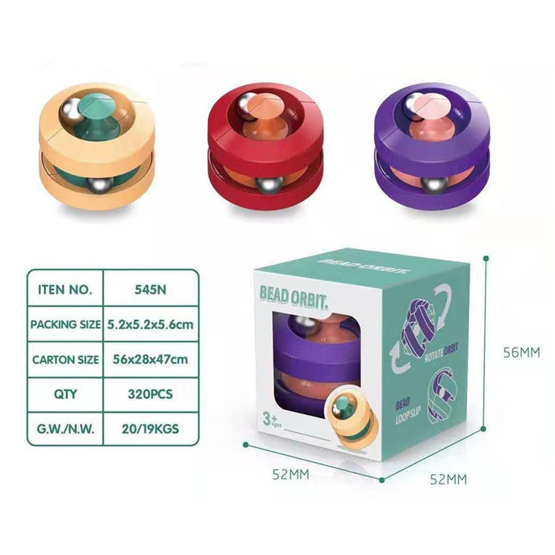 Ballbahn Würfel Dekompressionsmurmeln Hand Spinner Neuheit Intelligenzspielzeug