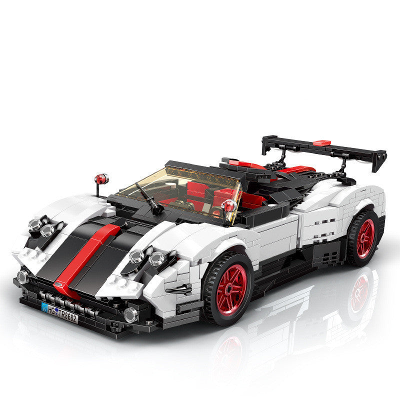 Kinder-DIY-Baustein-Spielzeug zusammen gebaut Mein Shop