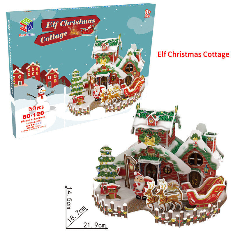 3D Dreidimensionales Puzzle Kinder Spielzeug