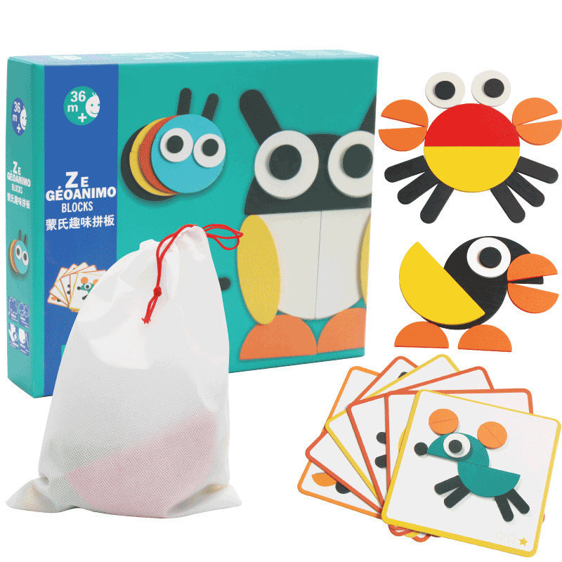 Kinder Intelligenz Bausteine Puzzle