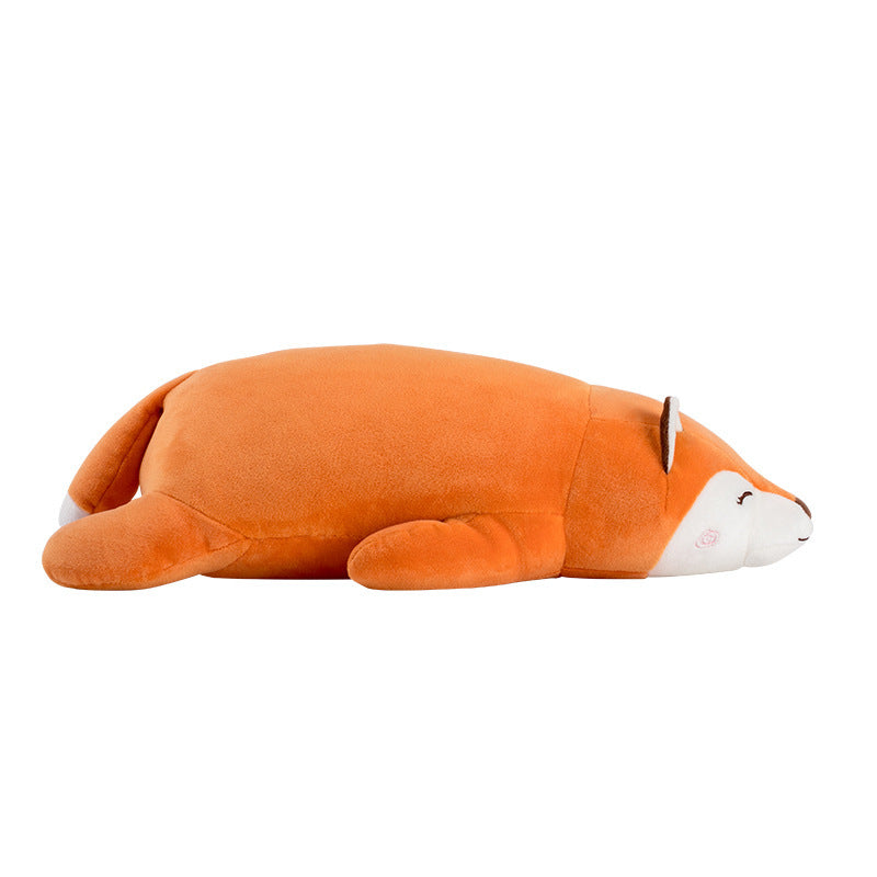 Niedliches flauschiges flauschiges Fat Fox Plüsch tier Gefülltes weiches Tier-Cartoon-Kissen Schönes Geschenk für Freundin Kinder Spielzeug