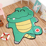 Spielzeug Baby Spielen Matte Kinder Teppich Weiß Tiger Plüsch Teppiche Für Liveing Zimmer Dekoration Fußmatten Entwicklung Matte Für Kinder