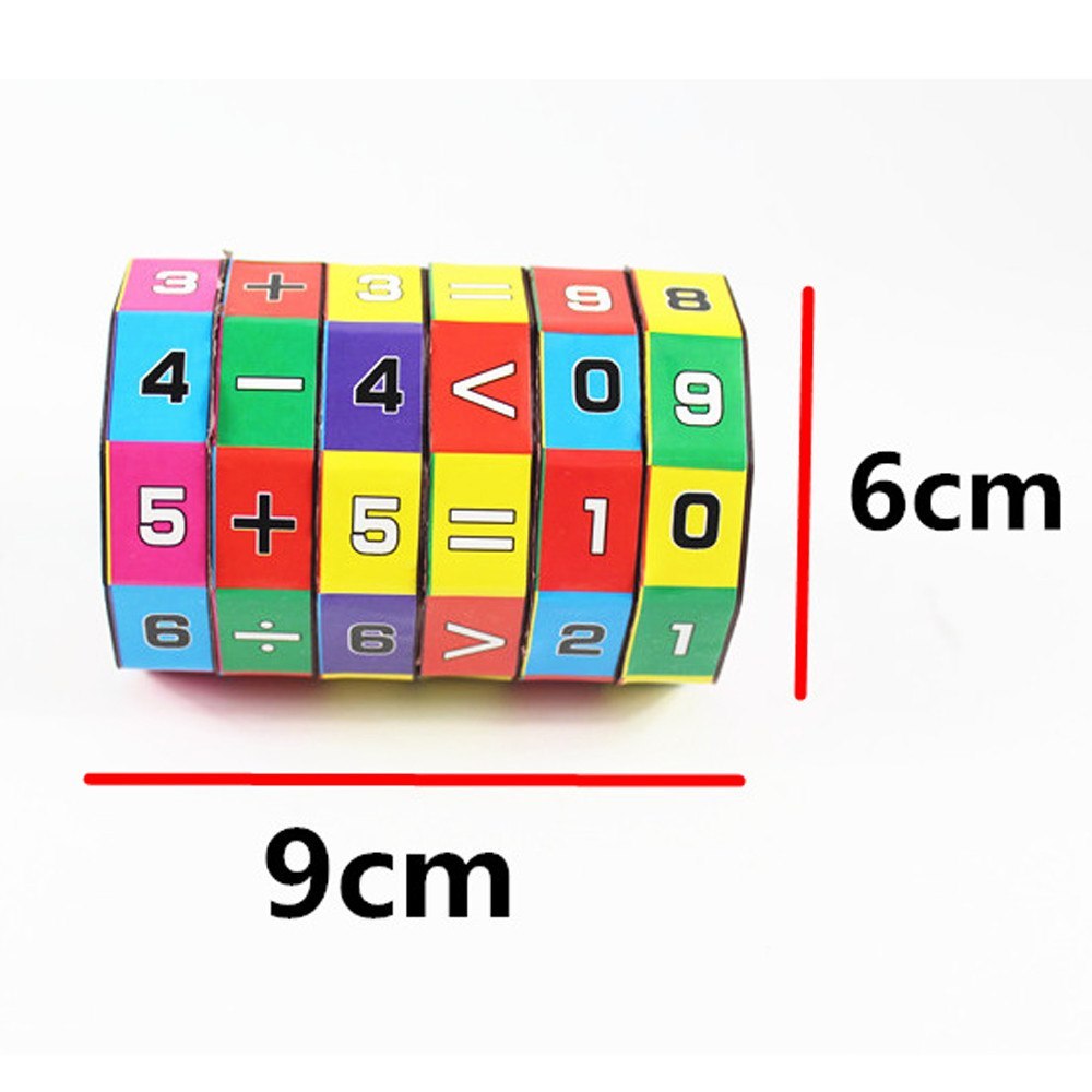 Pädagogisches Puzzle Spiel Spielzeug Kinder Intelligente Digitale Cub Kinder Kinder Mathematik Numbers Magic Cube Spielzeug Puzzle Game Geschenk