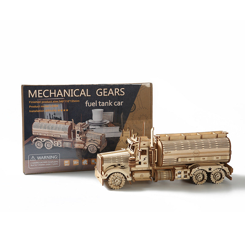 mytooy 3D Holzpuzzle Tankwagen