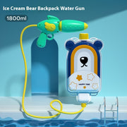 Kinder Cartoon Rucksack Wasser pistole Wasser Strand Spielzeug
