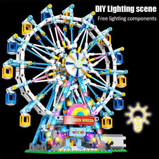 Elektrisches Riesenrad Zusammenbau-Modellspielzeug