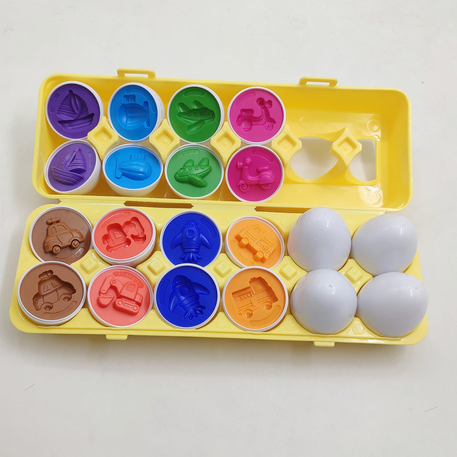 Frühen Bildung Montage Spielzeug Passenden Eier
