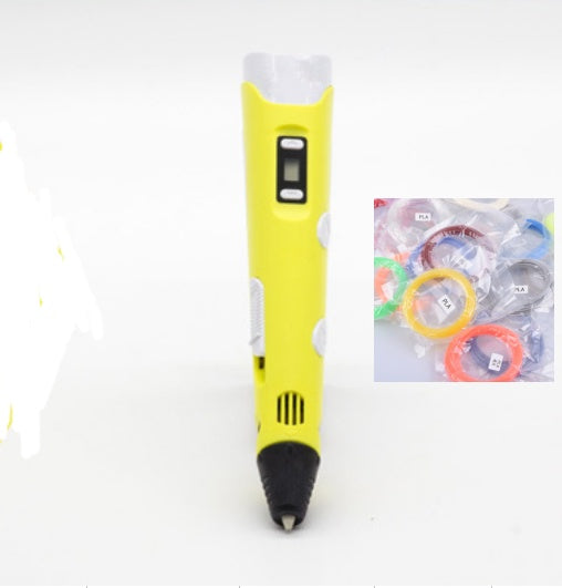 3D stift (3D print pen) zwei generation graffiti 3D stereoskopischen pinsel kinder puzzle malerei spielzeug