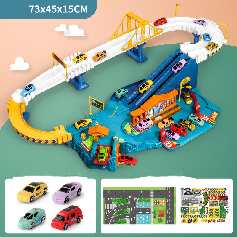 Dinosaurier Schiene Auto kinder Pädagogisches Spielzeug