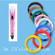 3D stift (3D print pen) zwei generation graffiti 3D stereoskopischen pinsel kinder puzzle malerei spielzeug