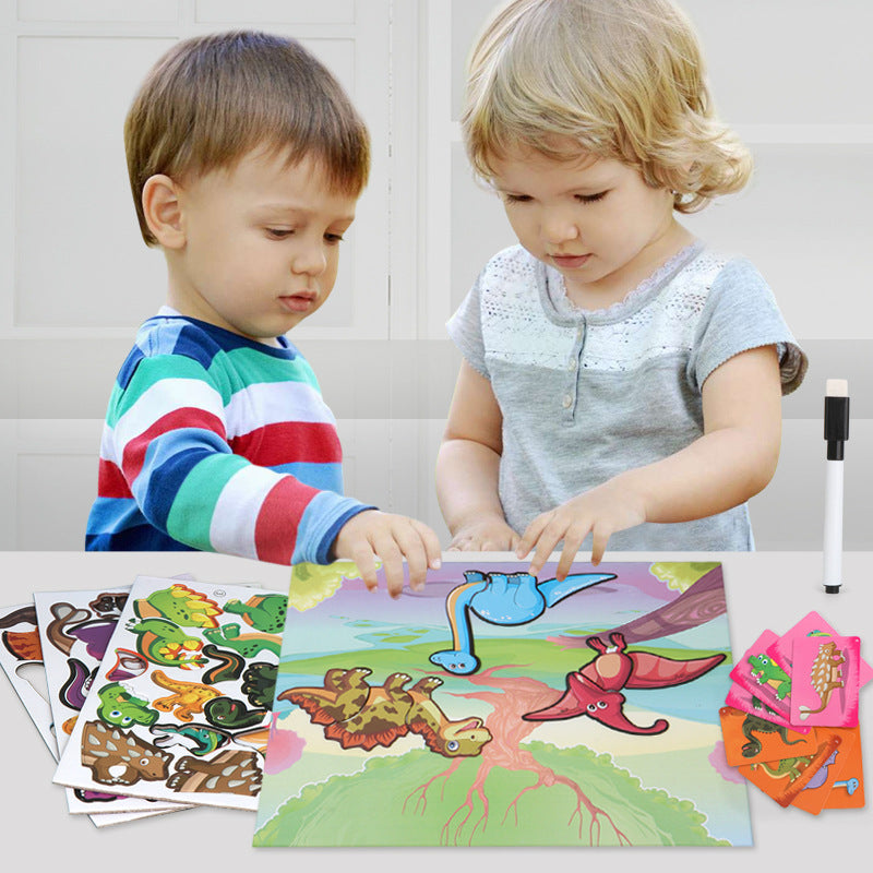 Magnetische puzzle spielzeug