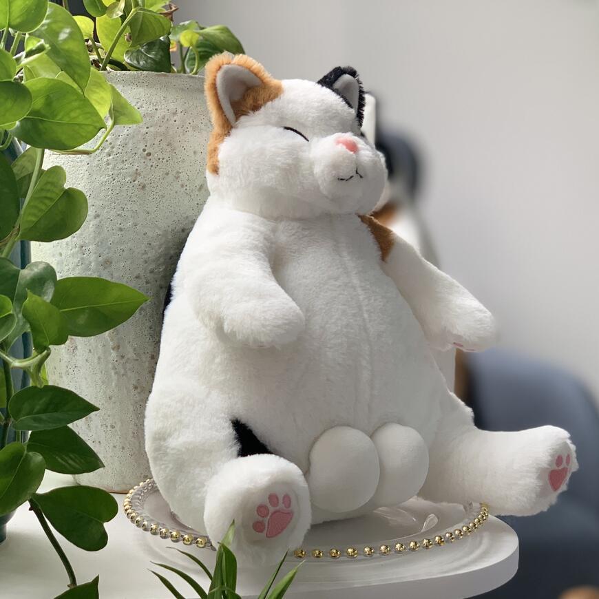 Süße faule Katzen puppe Plüschtiere