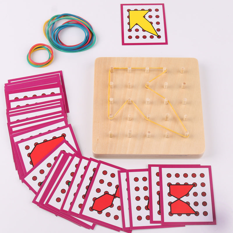 Geometrische kreative Lernspielzeuge für Kinder