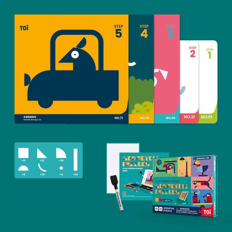 Baby-Magnetform-Box Frühes Bildungsspielzeug