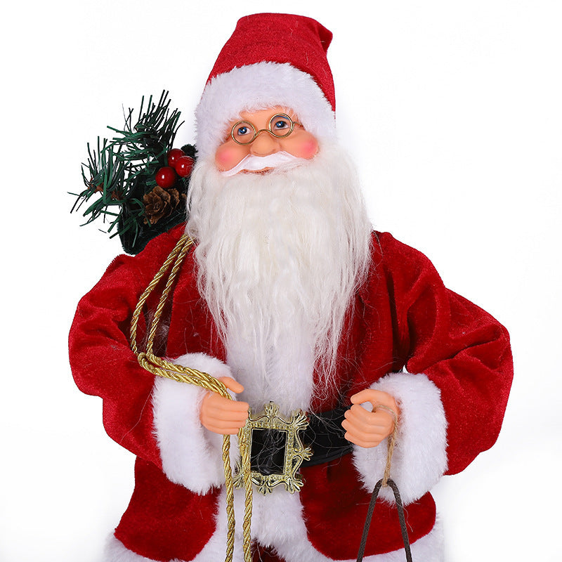 Musik Elektrische Schaukel Weihnachts mann Dekoration Spielzeug Mein Shop