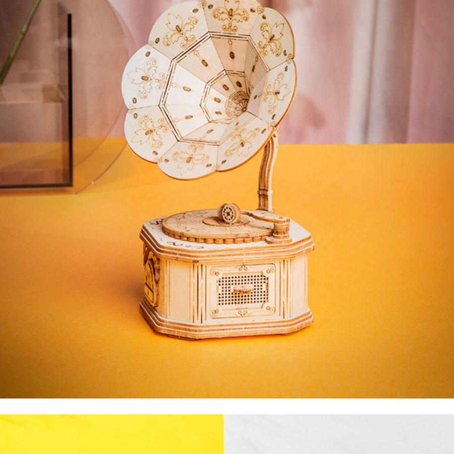 Holz-Bausatzmodell Bauklötze Kleine Spielzeuge Und Geschenke Für Schüler