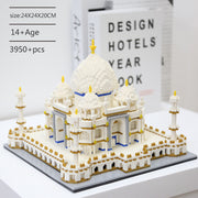Weihnachts geschenk Baumhaus Schloss montage kleines Partikel bau spielzeug