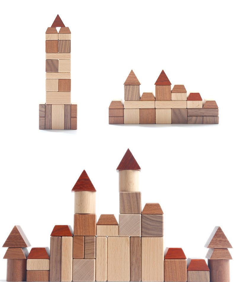 Holz Kreative Wald Track Kinder Puzzle Zu Bauen Urban Rail Transit Holz Spielzeug