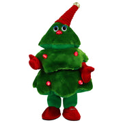 Elektrisches Plüsch tier Weihnachts baum kann elektrisches Spielzeug Singen und Tanzen