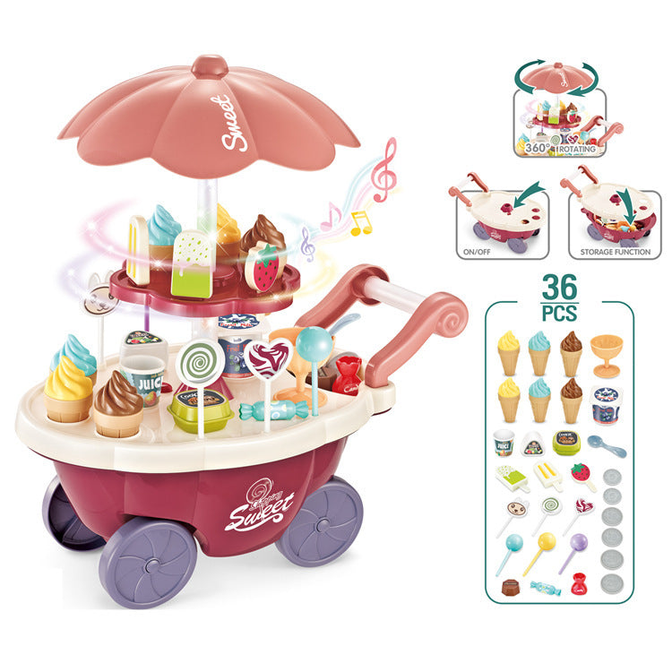 Kinder Spielzeug Set: Mini Candy Car Simulation Spielhaus