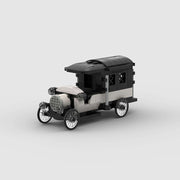 Retro Mini Klassiker Auto Rennwagen Cabrio Puzzle Kleine Partikel Zusammengebautes Spielzeug